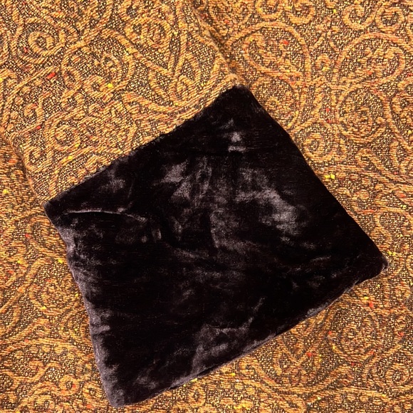 Z by Zelda Wool-blend and Velour Tapestry Print Lightweight Coat Size 8 - Picture 9 of 9